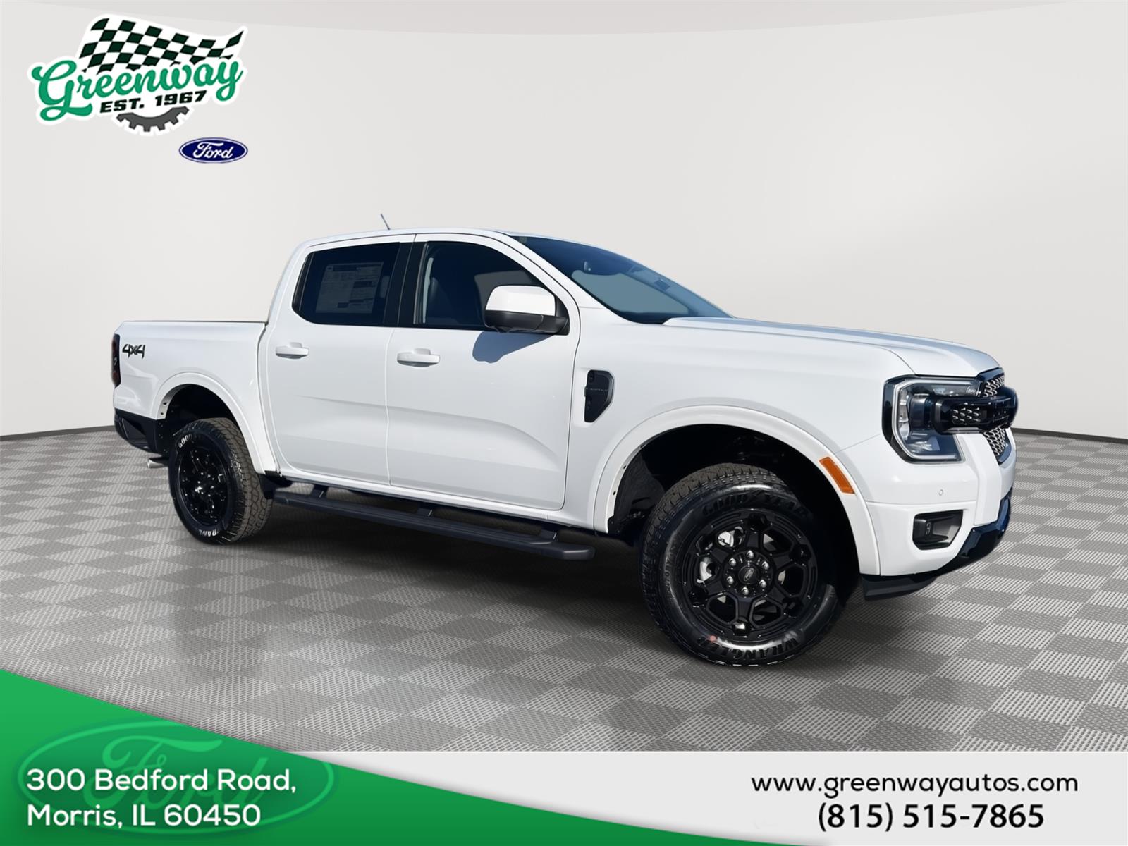 OXFORD WHITE 2026 Ford Ranger Pickup Truck Four-Wheel Drive Automatic