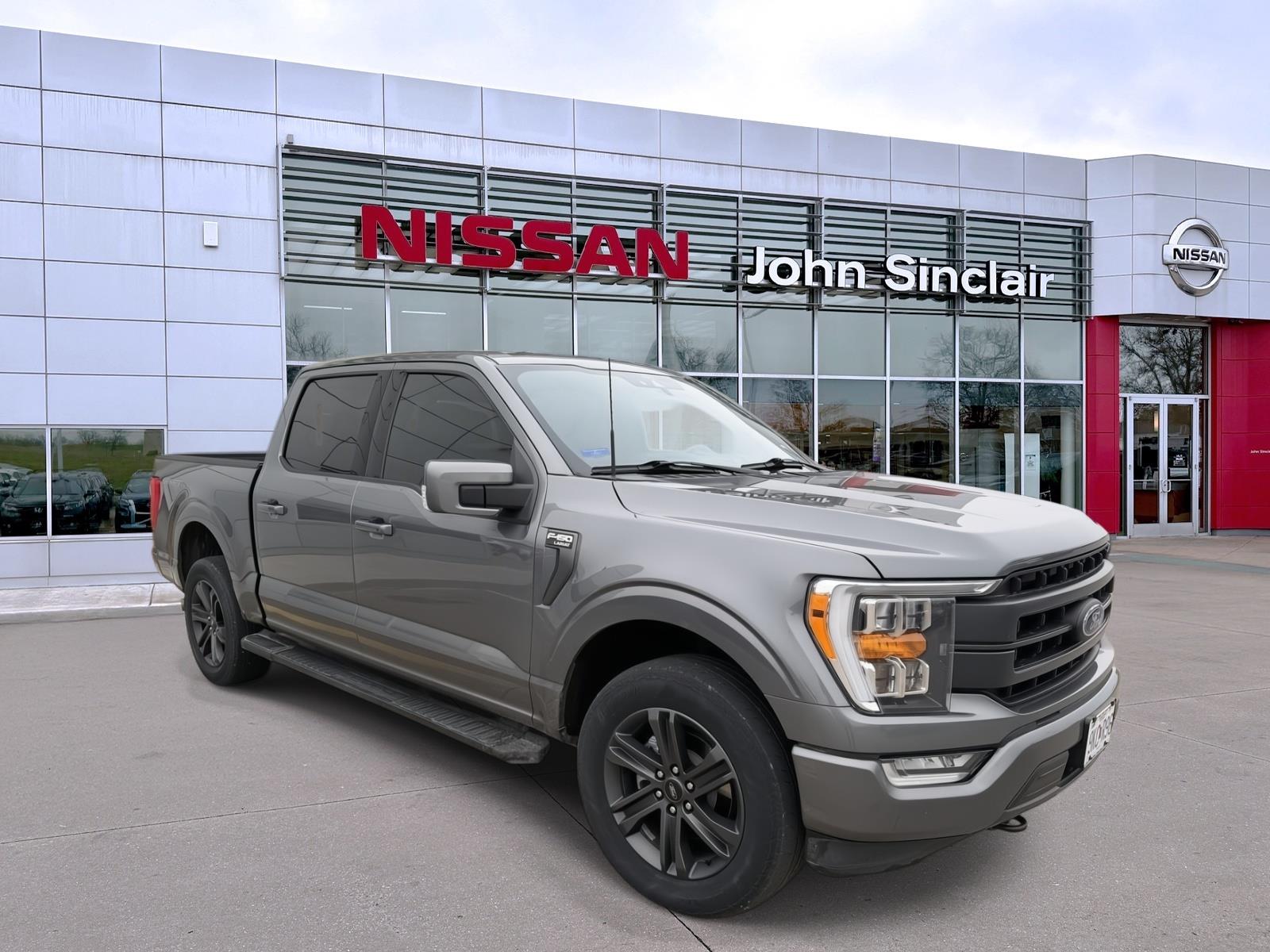 Carbonized Gray 2021 Ford F-150 Lariat SuperCrew 4WD Pickup Truck Four-Wheel Drive Automatic