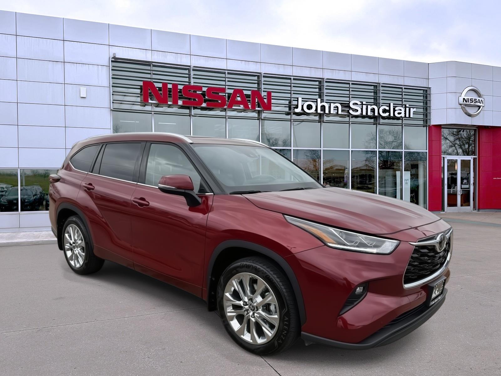 Red (Ruby Flare Pearl) 2025 Toyota Highlander Limited AWD SUV / Crossover All-Wheel Drive 8-Speed Automatic