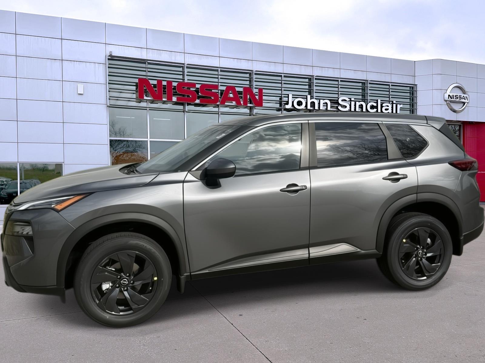 Gray (Gun Metallic) 2026 Nissan Rogue SV FWD SUV / Crossover Front-Wheel Drive Continuously Variable Transmission
