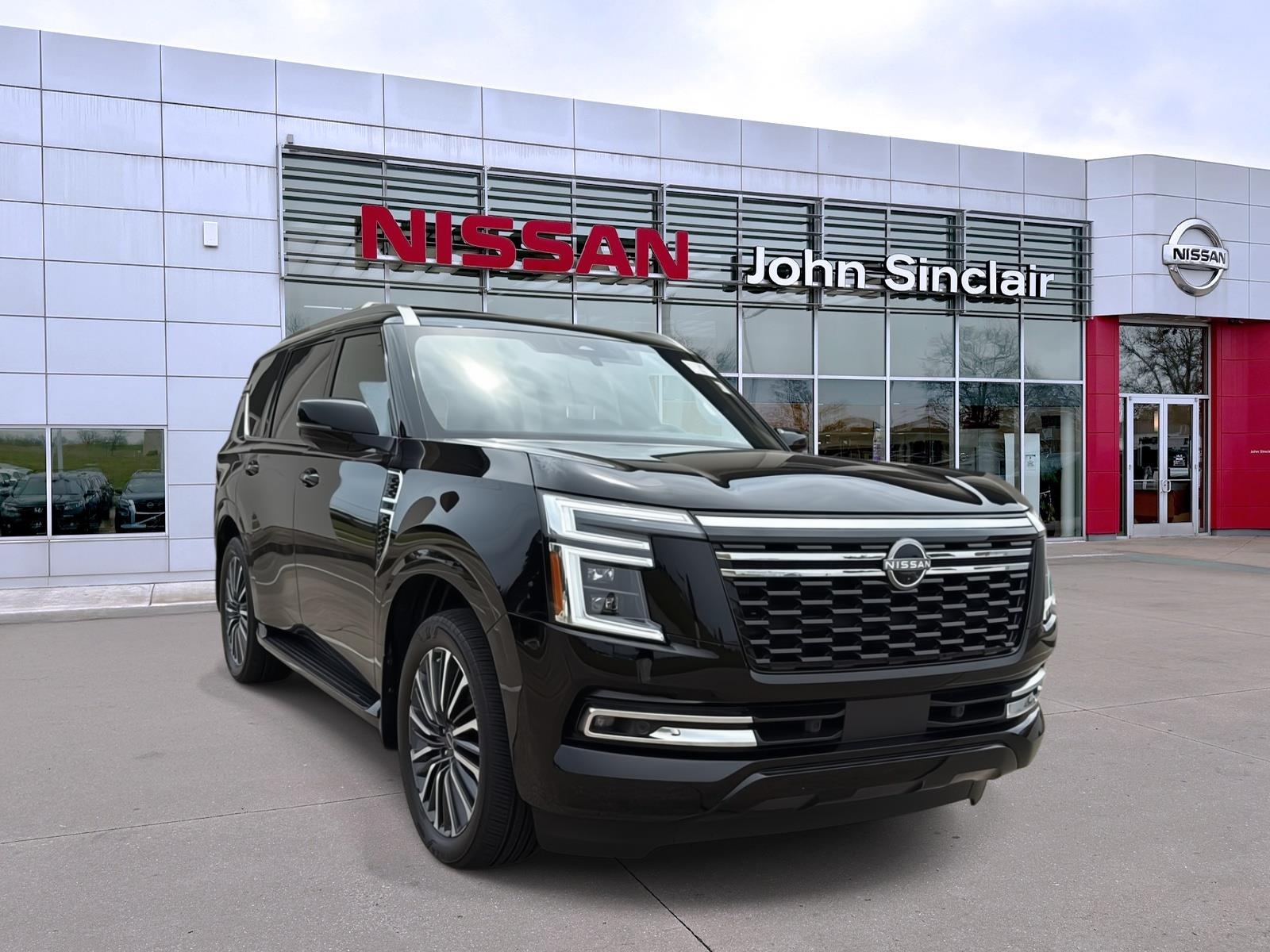 Super Black 2025 Nissan Armada SUV / Crossover Four-Wheel Drive Automatic