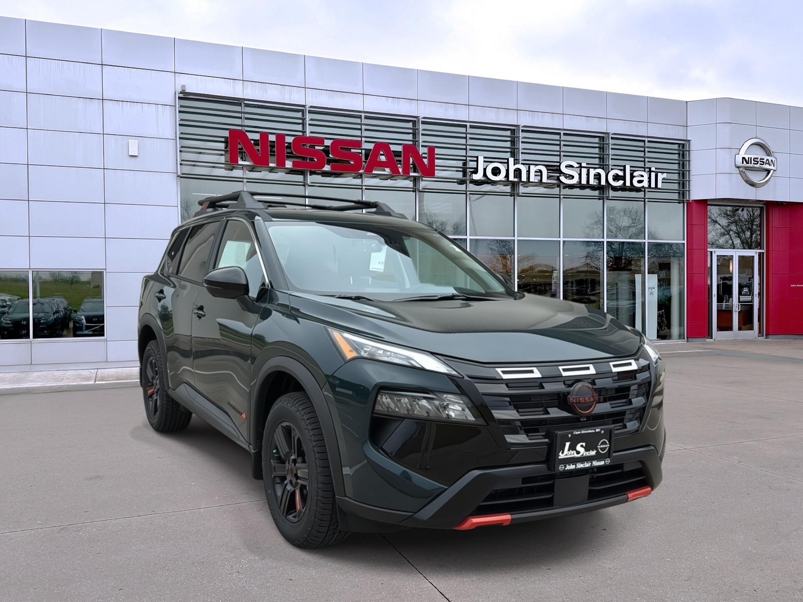 Black (Obsidian Green) 2026 Nissan Rogue SUV / Crossover All-Wheel Drive Continuously Variable Transmission