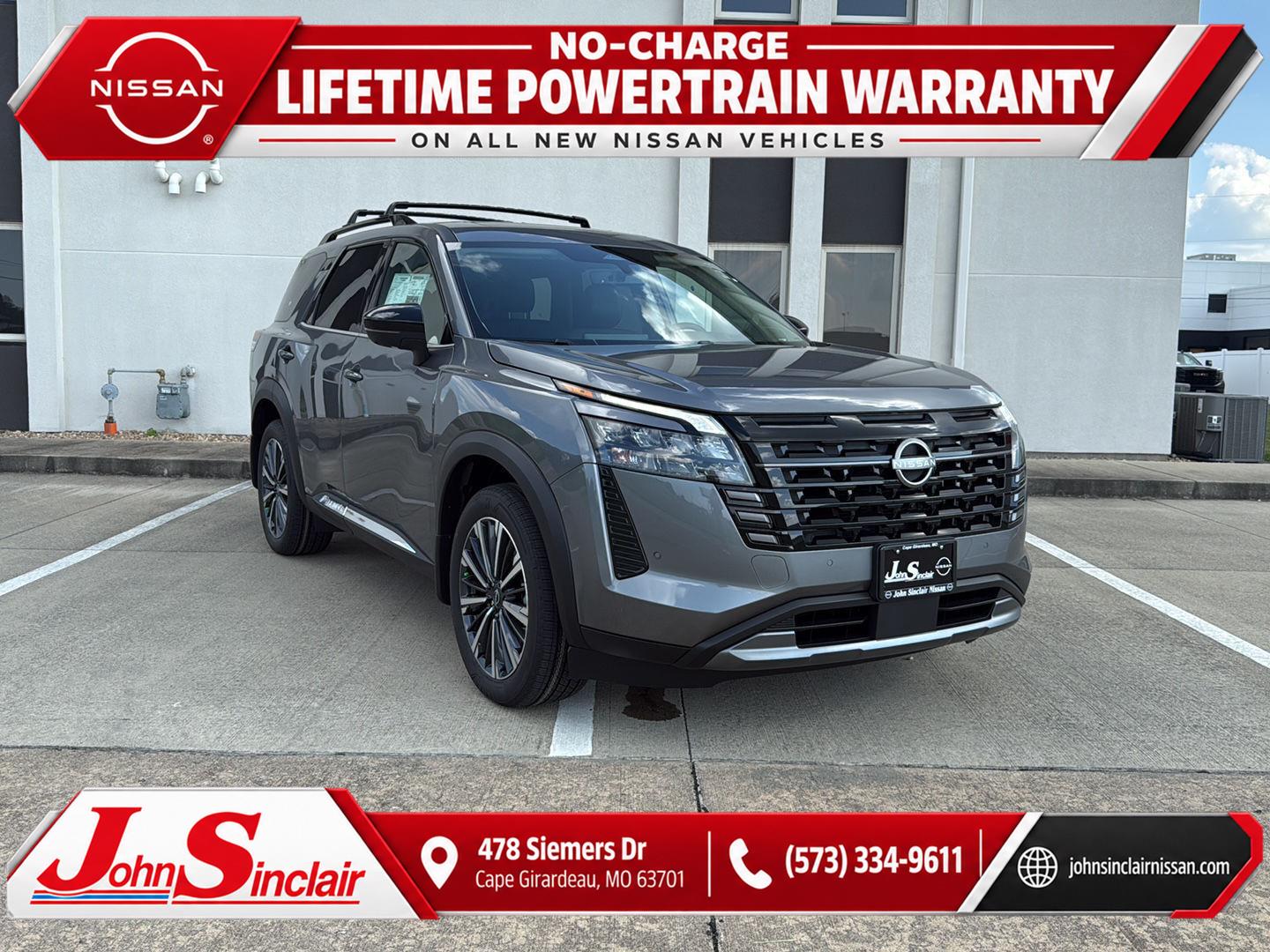 Gray (Gun Metallic) 2026 Nissan Pathfinder SUV / Crossover All-Wheel Drive Automatic