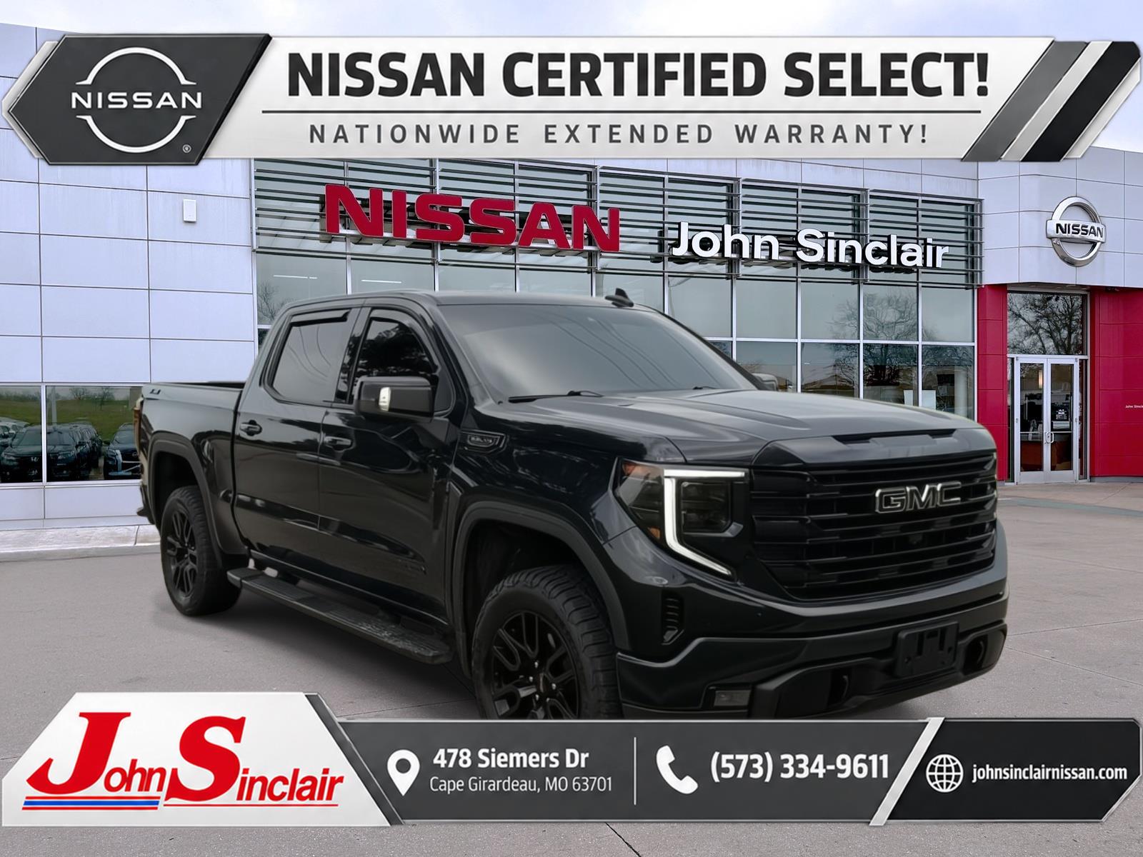 Titanium Rush Metallic 2023 GMC Sierra 1500 Pickup Truck Four-Wheel Drive 8-Speed Automatic