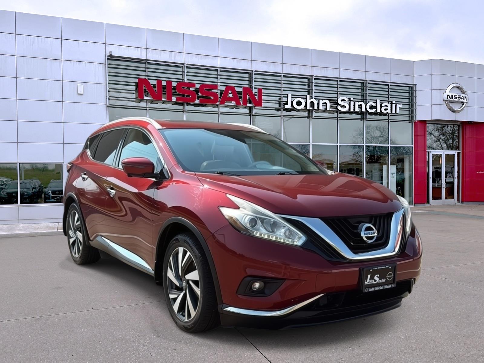 Cayenne Red Metallic 2016 Nissan Murano SUV / Crossover All-Wheel Drive Continuously Variable Transmission