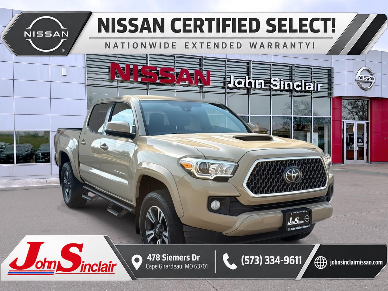 Quicksand 2019 Toyota Tacoma Pickup Truck