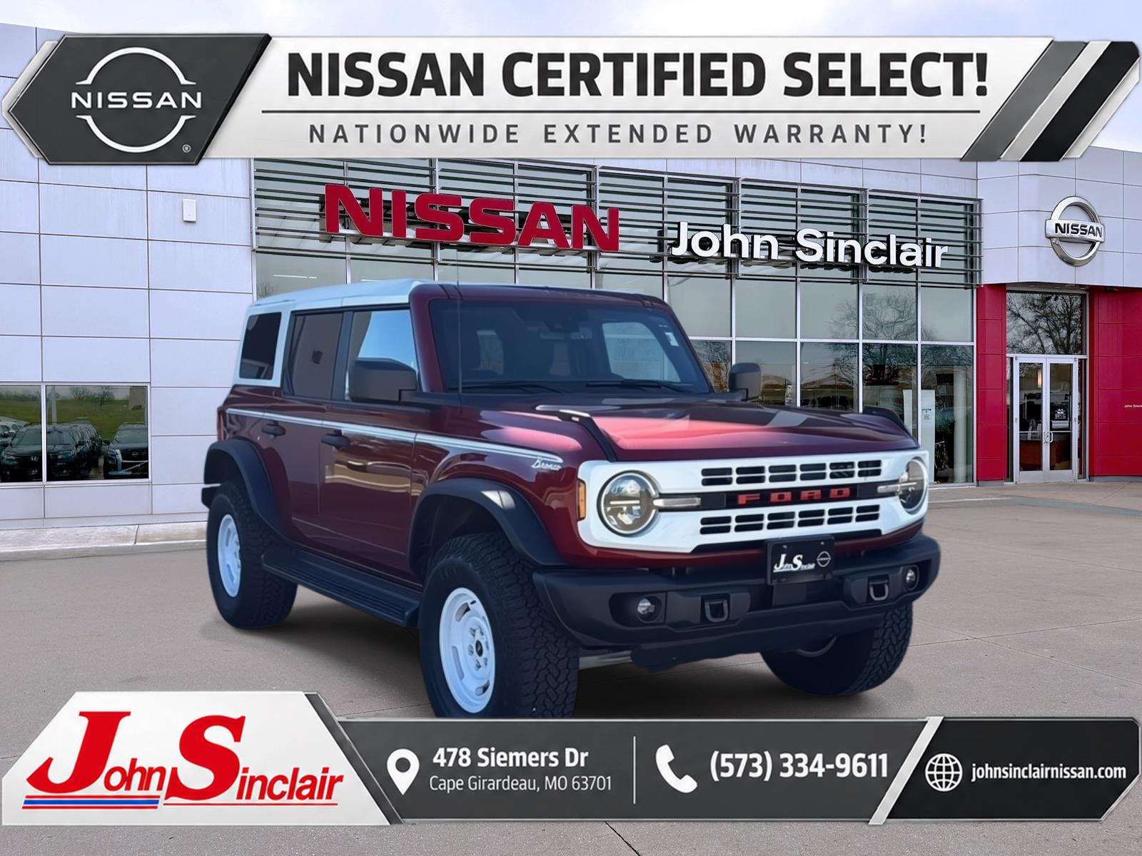 2025 Ford Bronco Heritage Edition 4-Door 4WD