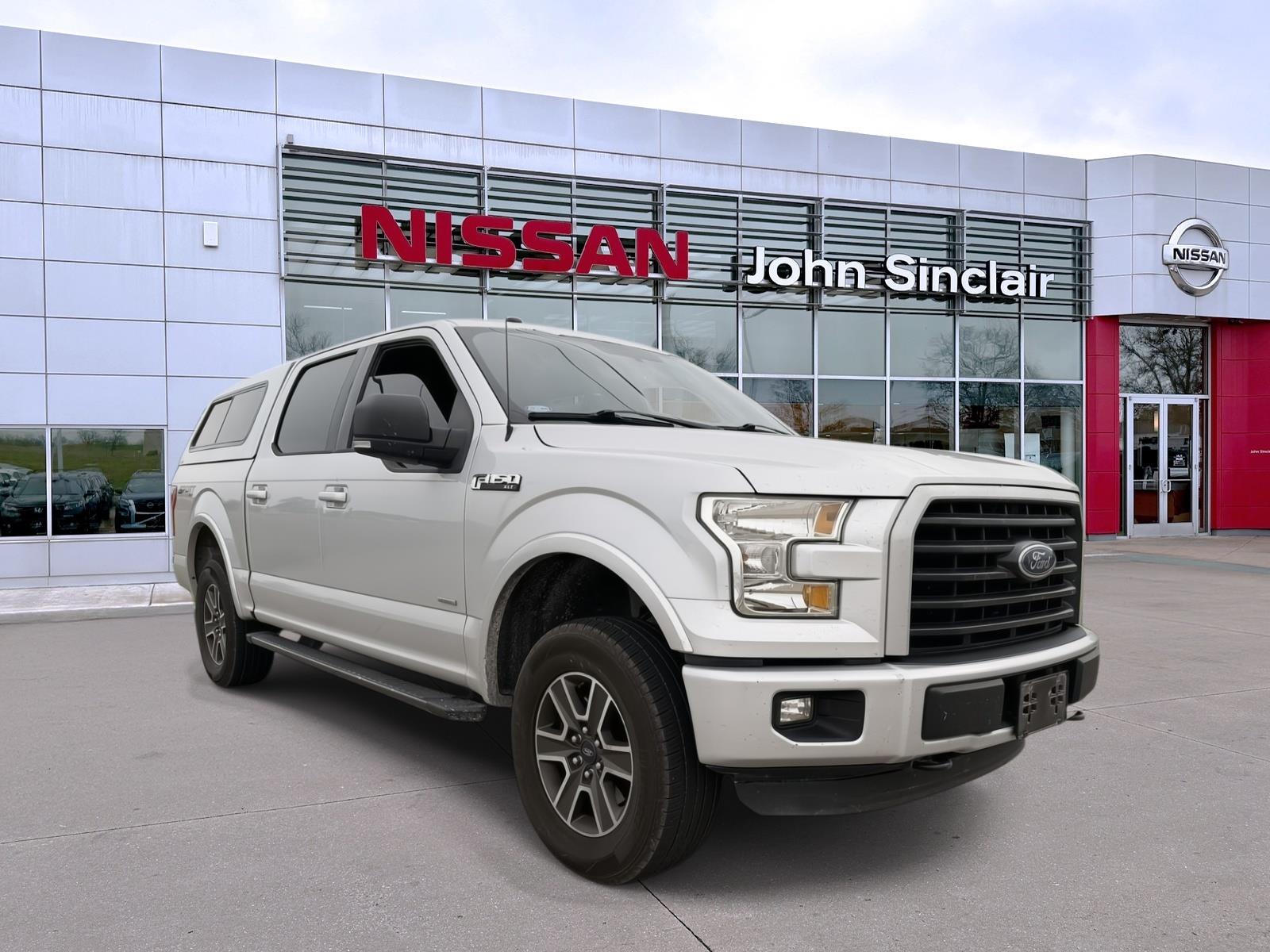 Ingot Silver Metallic 2016 Ford F-150 Pickup Truck Four-Wheel Drive 6-Speed Automatic