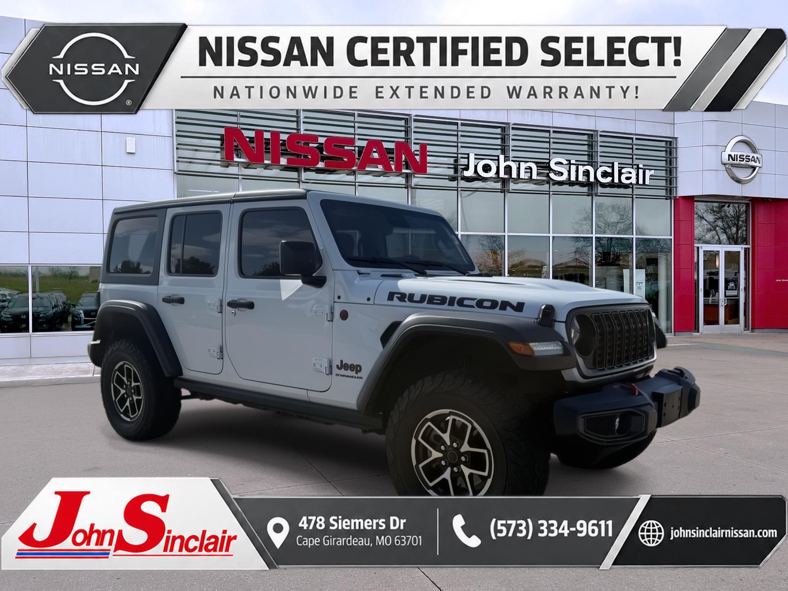  2024 Jeep Wrangler Rubicon 4-Door 4WD   