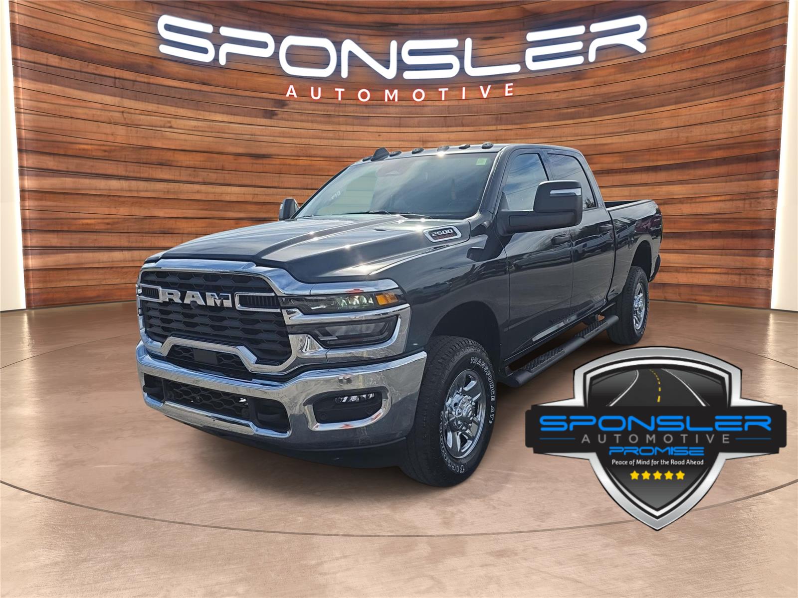 Forged Blue Metallic 2026 RAM 2500 Pickup Truck Four-Wheel Drive 8-Speed Automatic