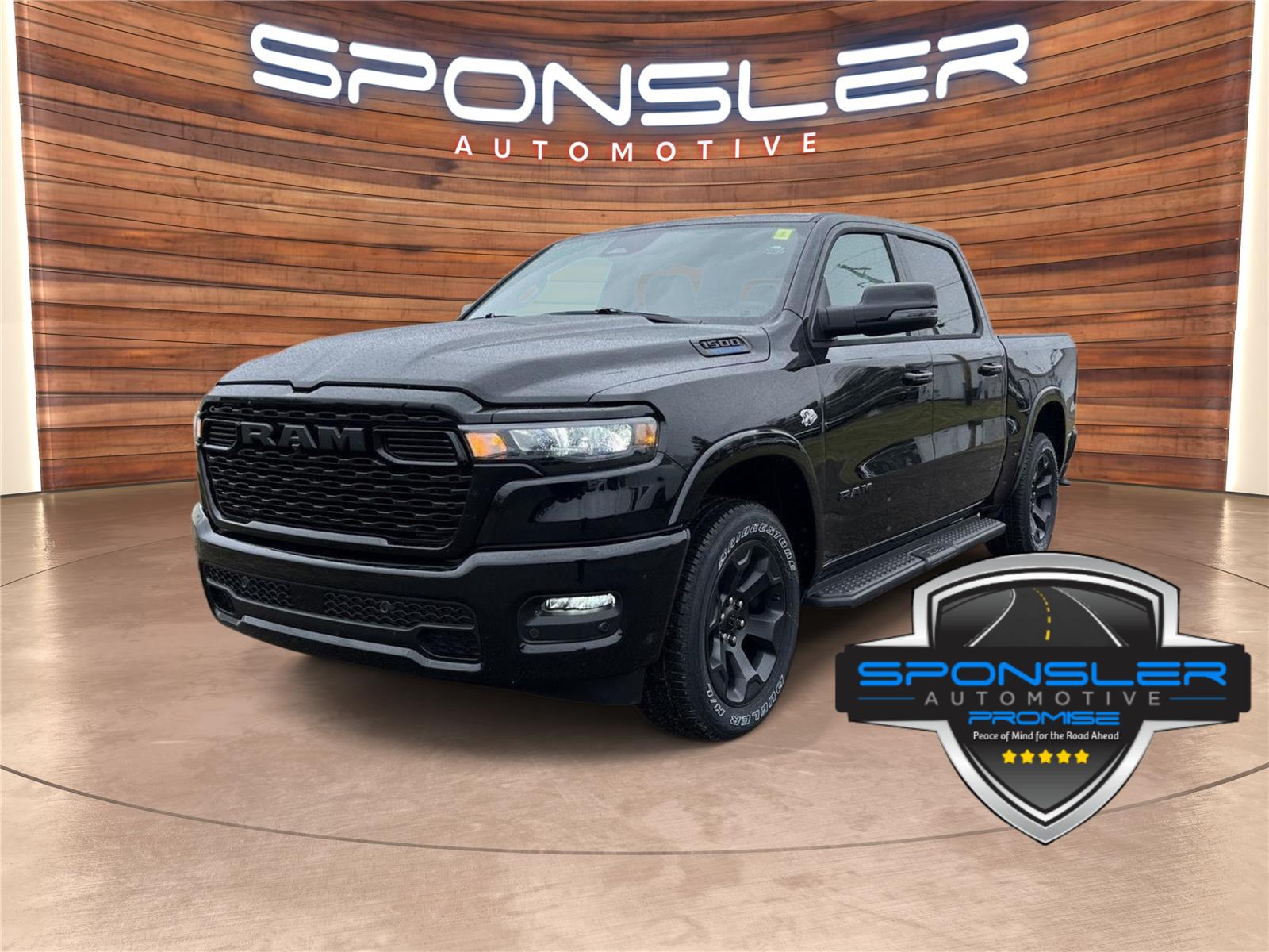 2026 RAM 1500 Negro (Diamond Black Crystal Pearlcoat) Camioneta Todo terreno 8 velocidades Automática