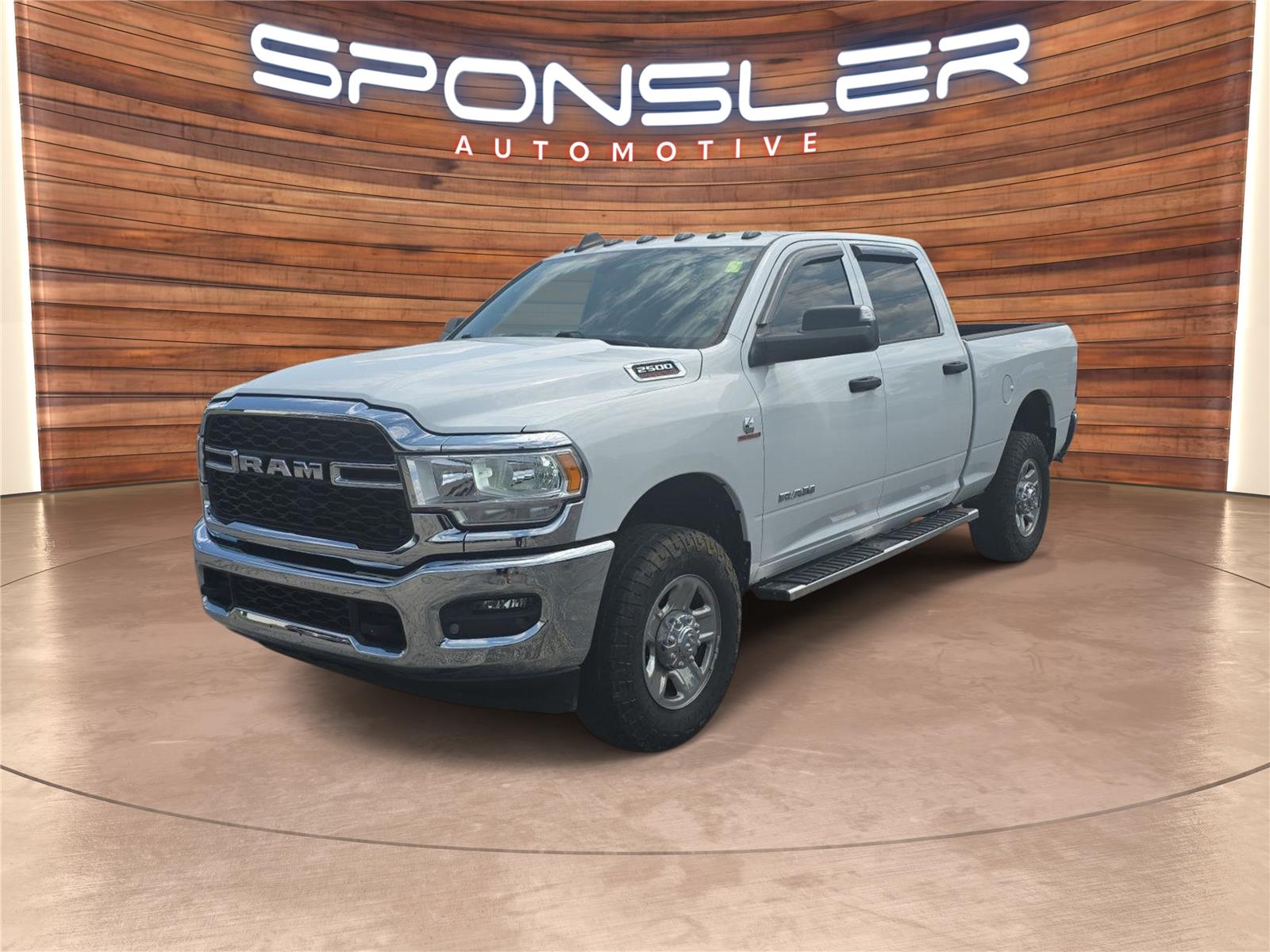 Bright White Clearcoat 2022 RAM 2500 Pickup Truck Four-Wheel Drive 6-Speed Automatic