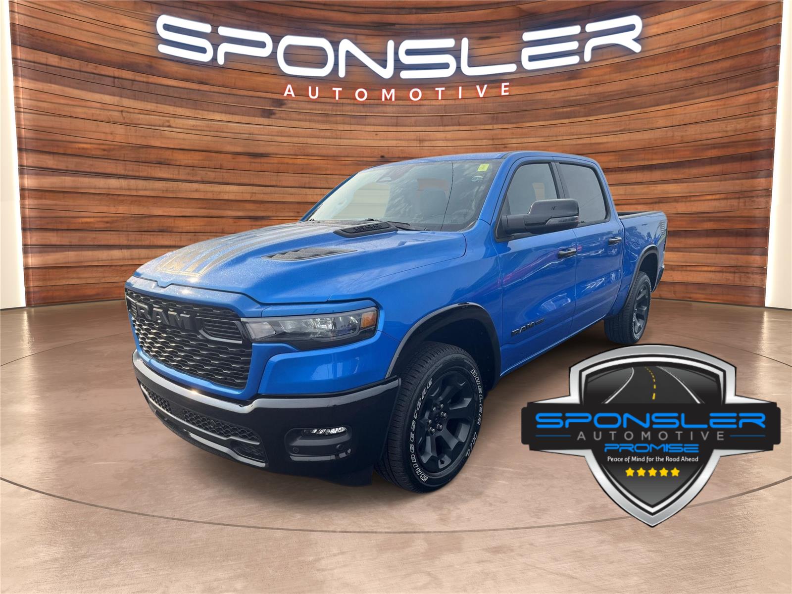 2026 RAM 1500 Azul (Hydro Blue Pearlcoat) Camioneta Todo terreno 8 velocidades Automática