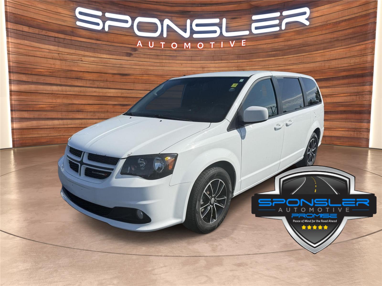 White Knuckle Clearcoat 2019 Dodge Grand Caravan Minivan Front-Wheel Drive 6-Speed Automatic