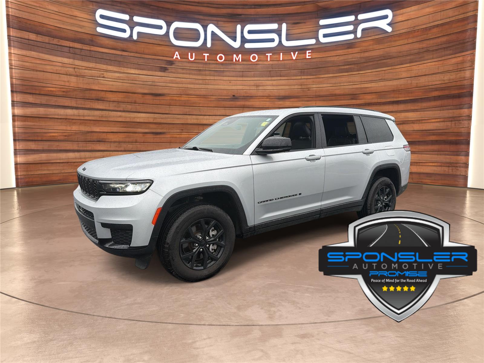 Silver Zynith 2025 Jeep Grand Cherokee L SUV / Crossover Four-Wheel Drive 8-Speed Automatic