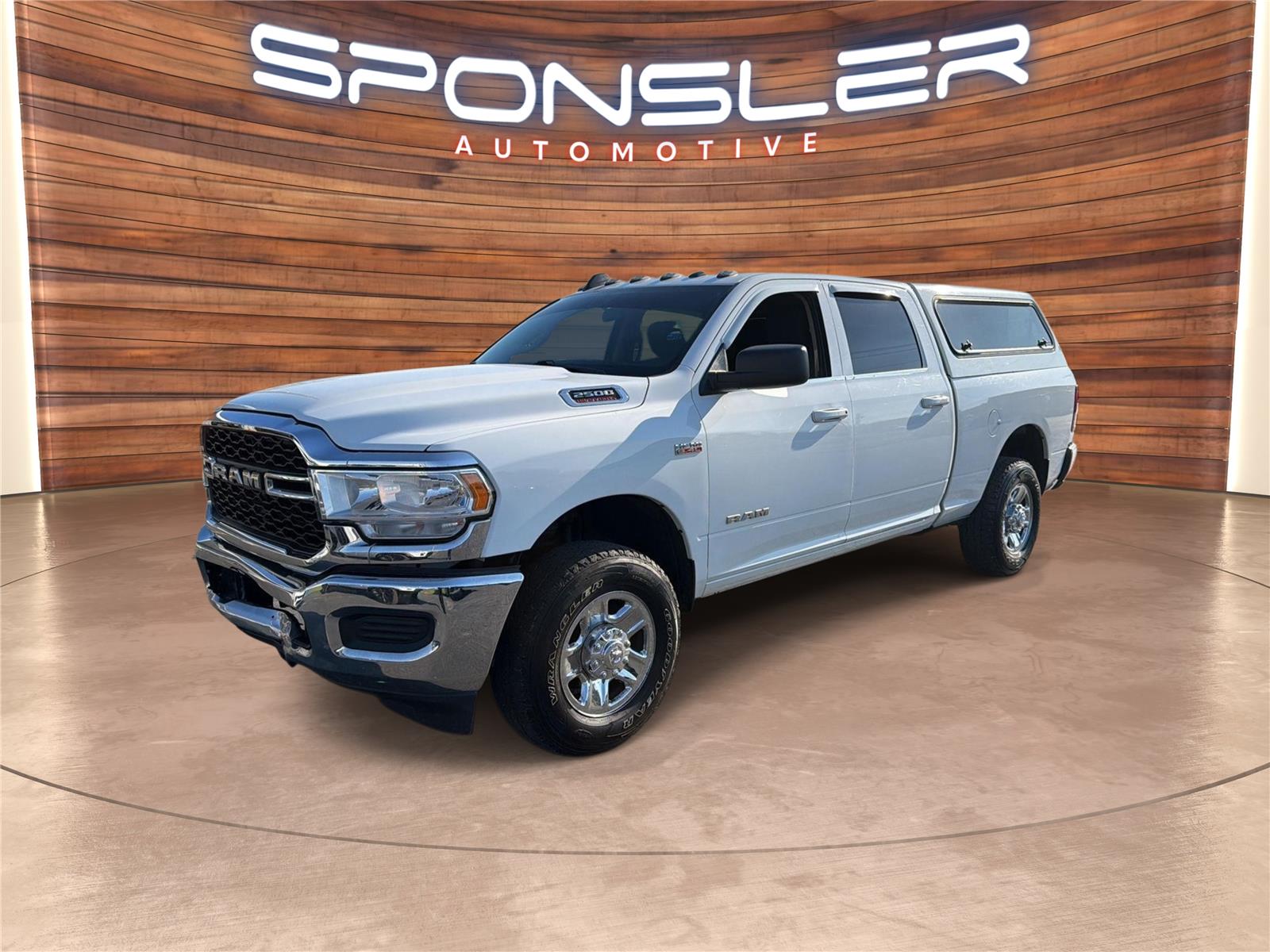 Bright White 2020 RAM 2500 Pickup Truck Four-Wheel Drive Automatic