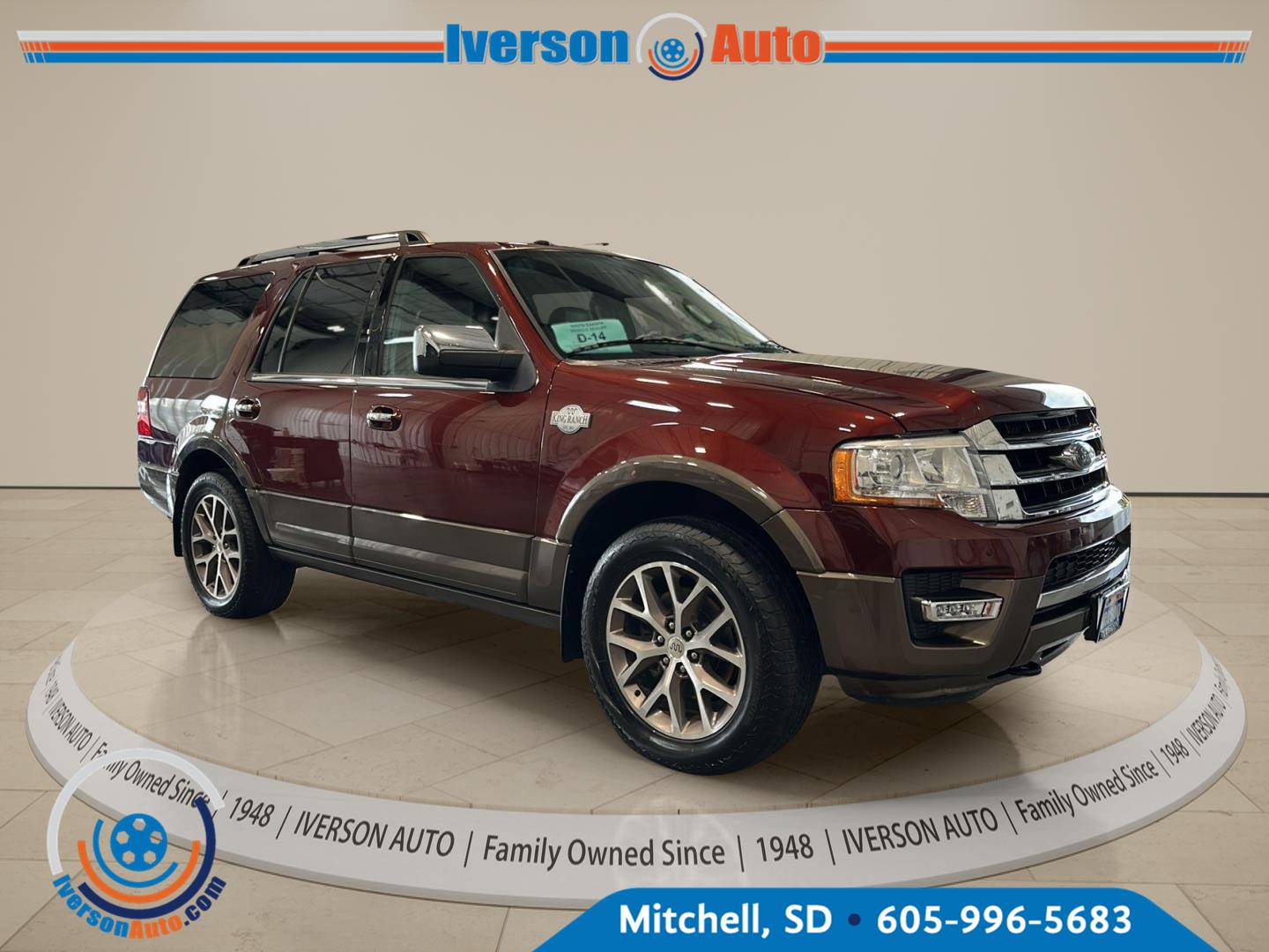 Bronze Fire 2017 Ford Expedition SUV / Crossover Four-Wheel Drive 6-Speed Automatic