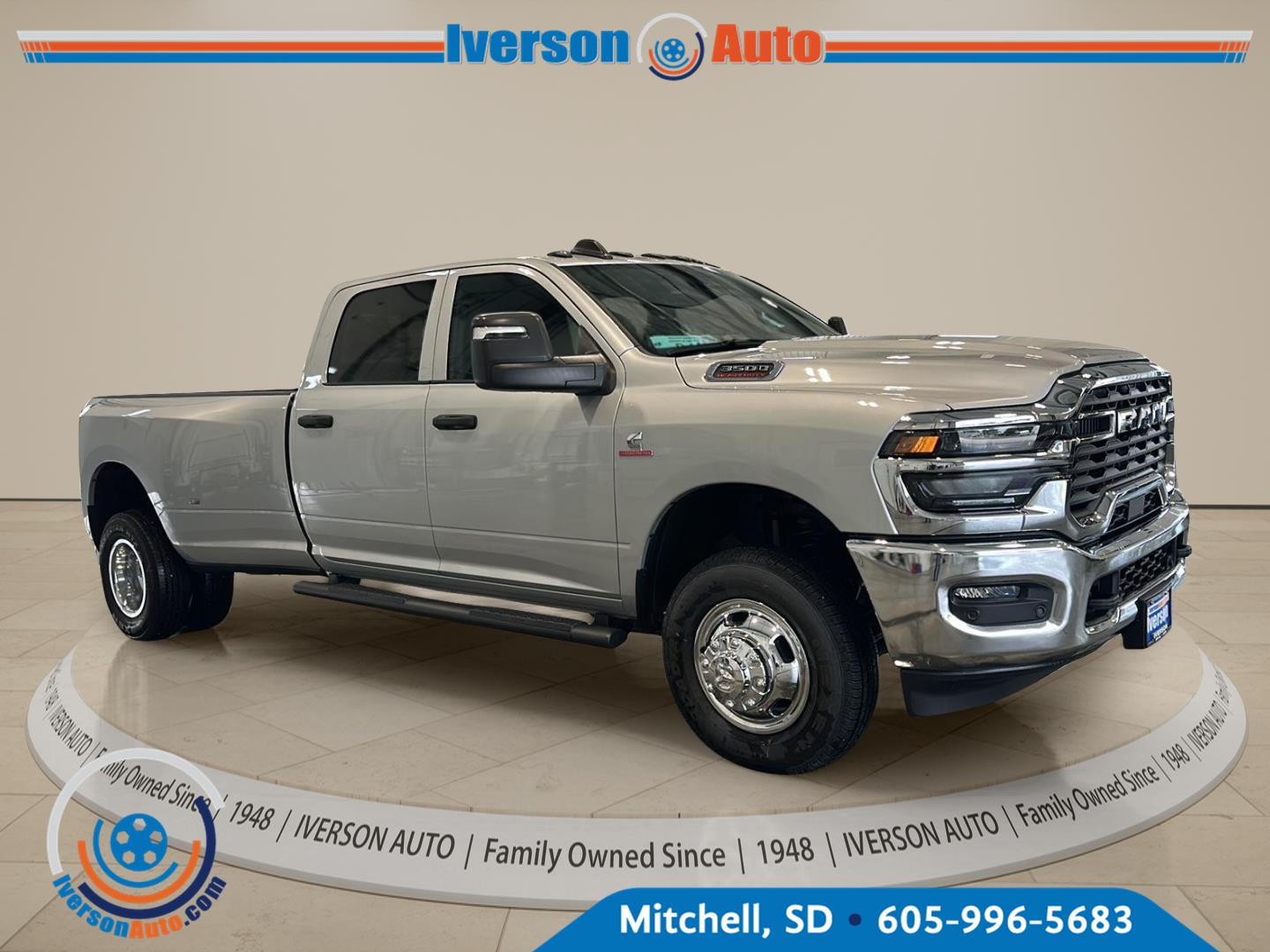Silver Zynith 2026 RAM 3500 Pickup Truck Four-Wheel Drive 8-Speed Automatic