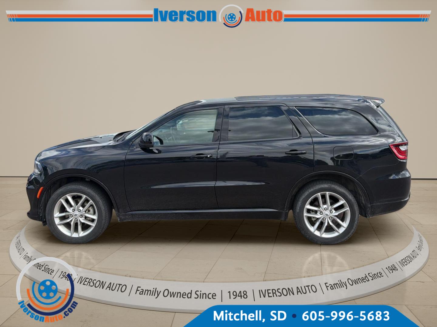 DB Black Clearcoat 2026 Dodge Durango SUV / Crossover All-Wheel Drive 8-Speed Automatic