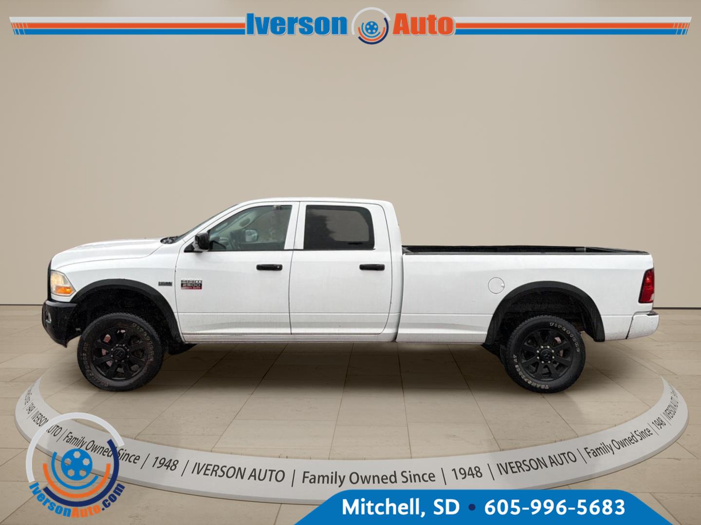 Bright White Clearcoat 2011 RAM 2500 Pickup Truck  5-Speed Automatic Overdrive