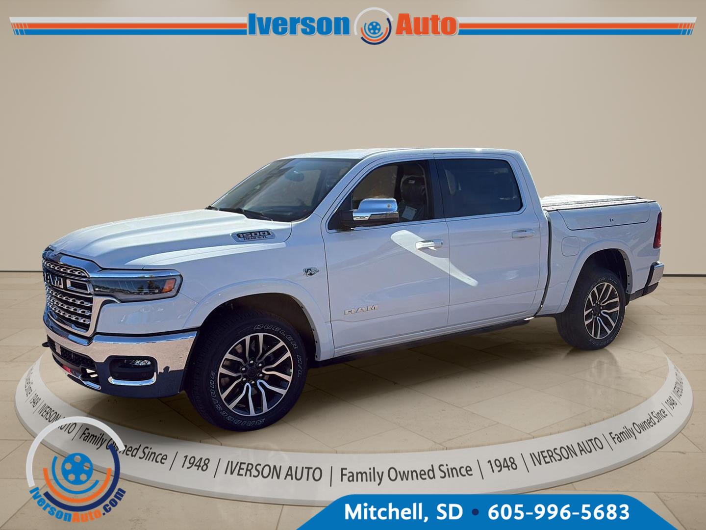 New 2027 Bright White Clearcoat Ram Longhorn image 2