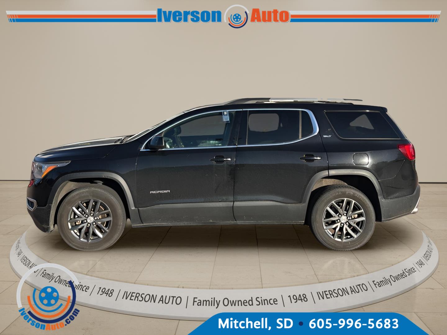 Black (Ebony Twilight Metallic) 2019 GMC Acadia SUV / Crossover Four-Wheel Drive 6-Speed Automatic