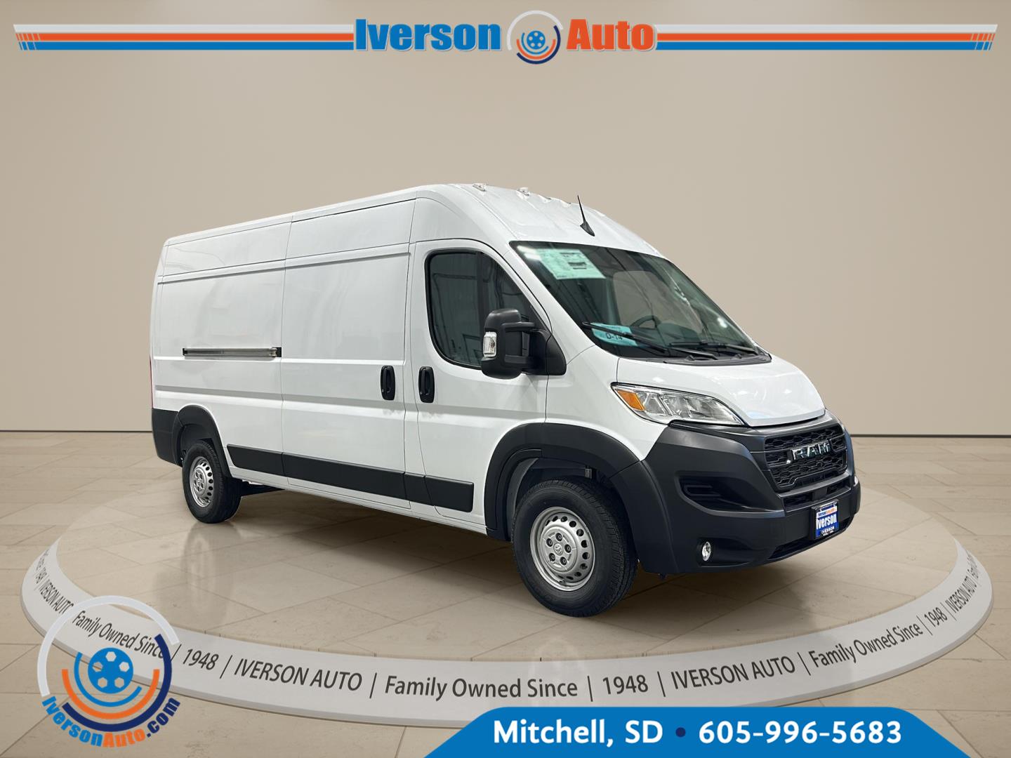 Bright White Clearcoat 2027 RAM ProMaster Van Front-Wheel Drive Automatic