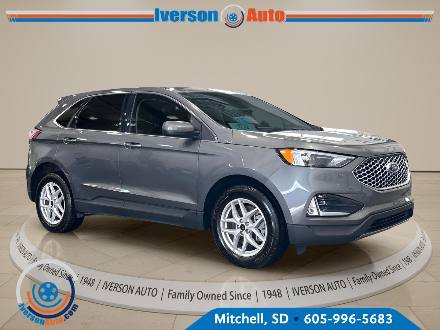 Carbonized Gray 2024 Ford Edge SUV / Crossover All-Wheel Drive 8-Speed Automatic