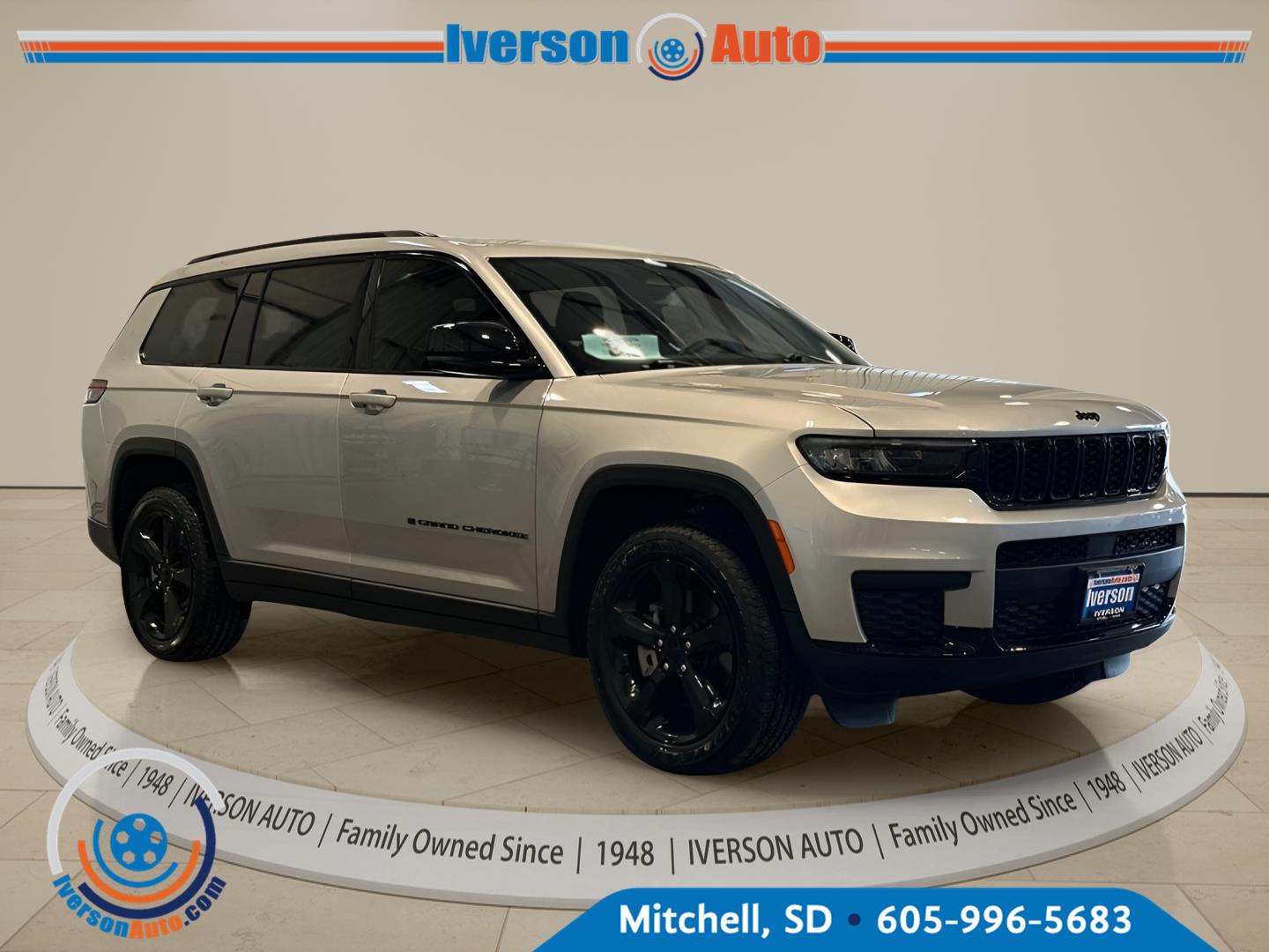 Silver Zynith 2023 Jeep Grand Cherokee L SUV / Crossover Four-Wheel Drive 8-Speed Automatic