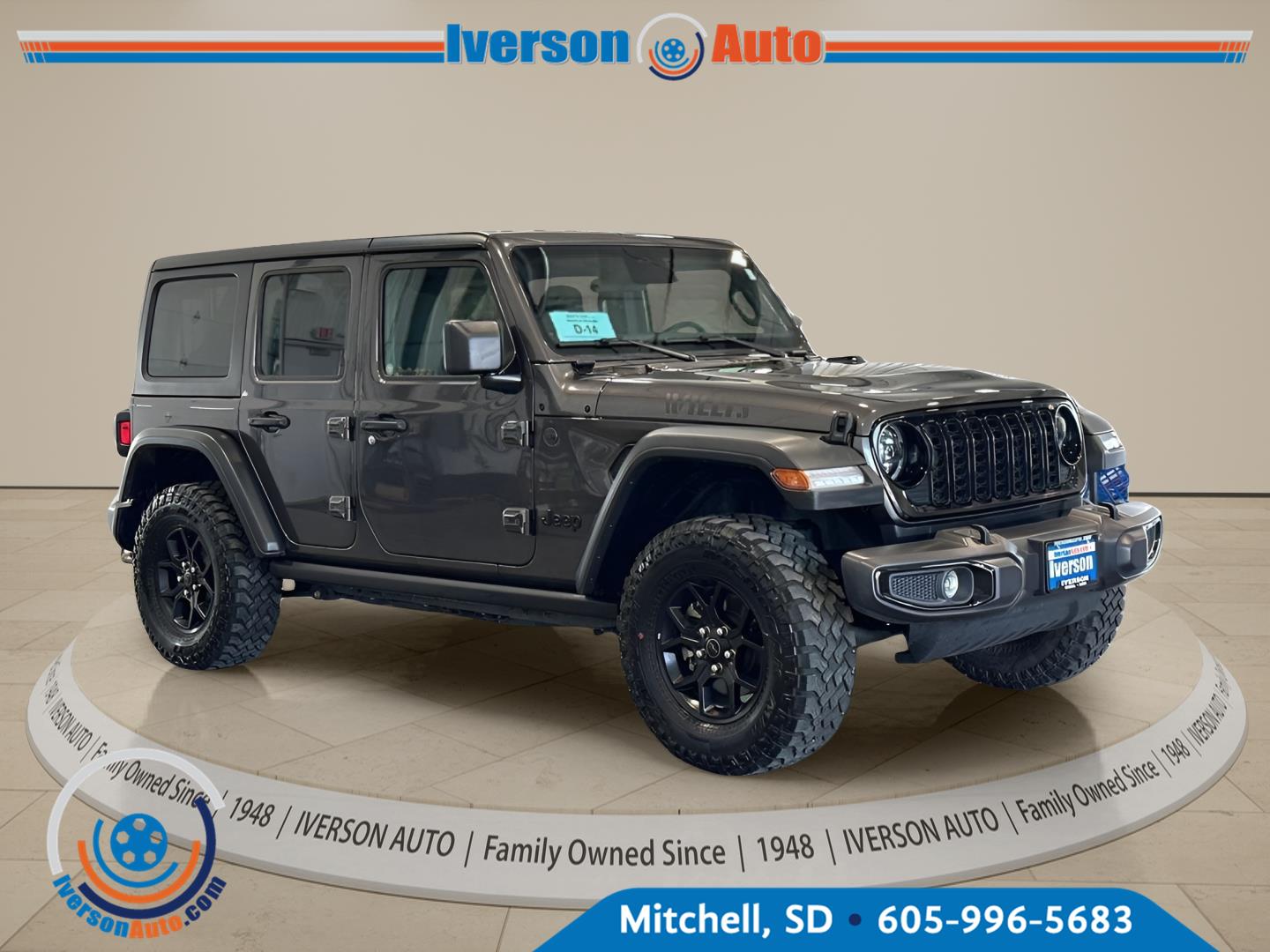  2025 Jeep Wrangler Willys 4-Door 4WD   