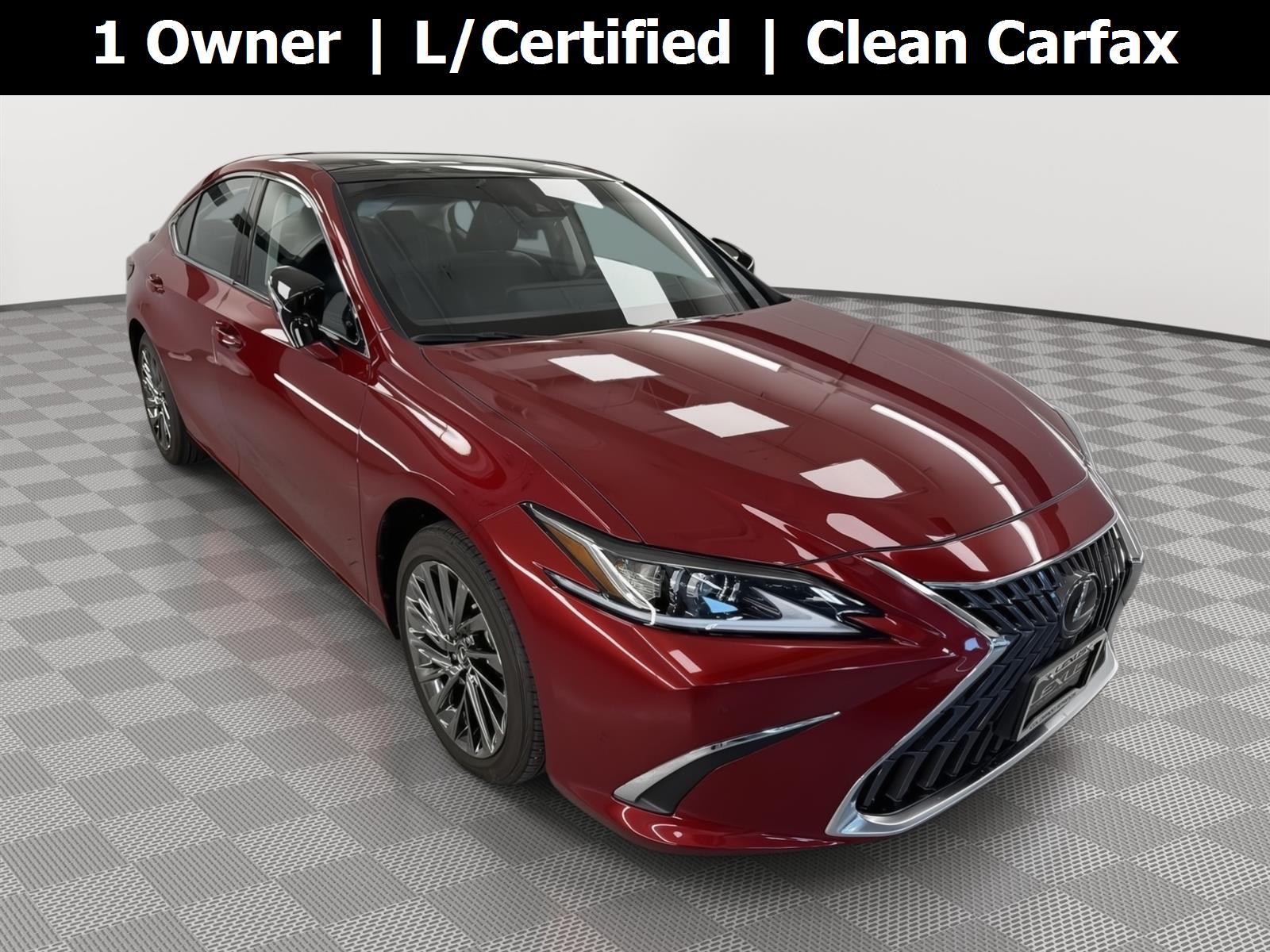 Matador Red Mica 2025 Lexus ES 350 Luxury FWD Sedan Front-Wheel Drive Automatic