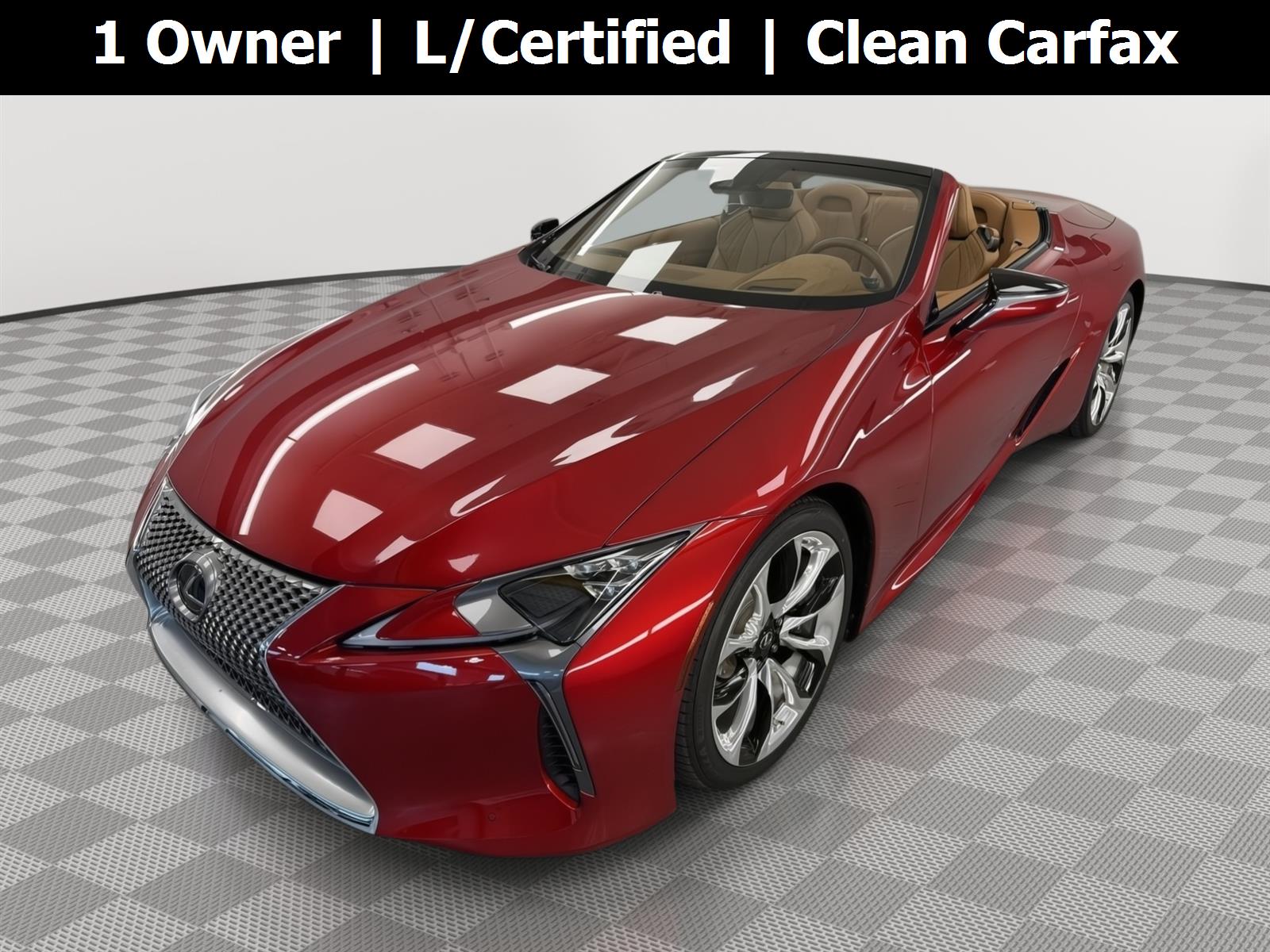 Infrared 2021 Lexus LC 500 Convertible RWD Convertible Rear-Wheel Drive Automatic