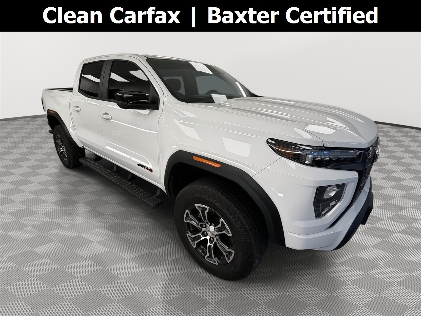 Summit White 2024 GMC Canyon Pickup Truck Four-Wheel Drive 8-Speed Automatic