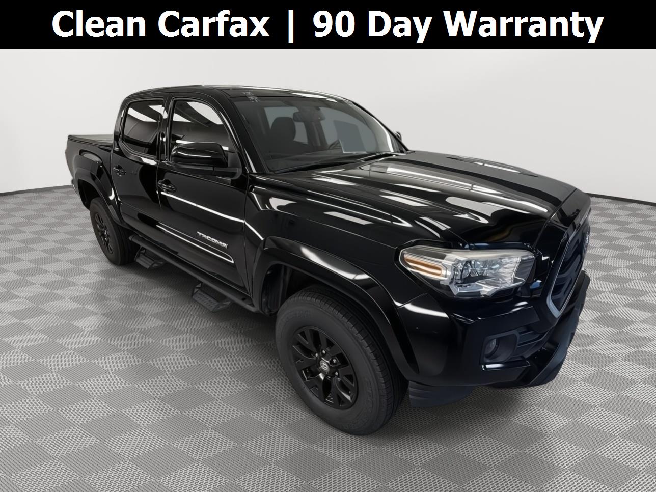 Black 2017 Toyota Tacoma Pickup Truck 4X2 6-Speed Automatic