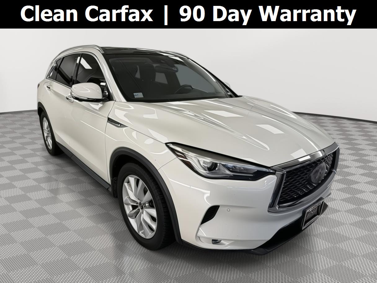 Majestic White 2019 INFINITI QX50 SUV / Crossover Front-Wheel Drive Continuously Variable Transmission