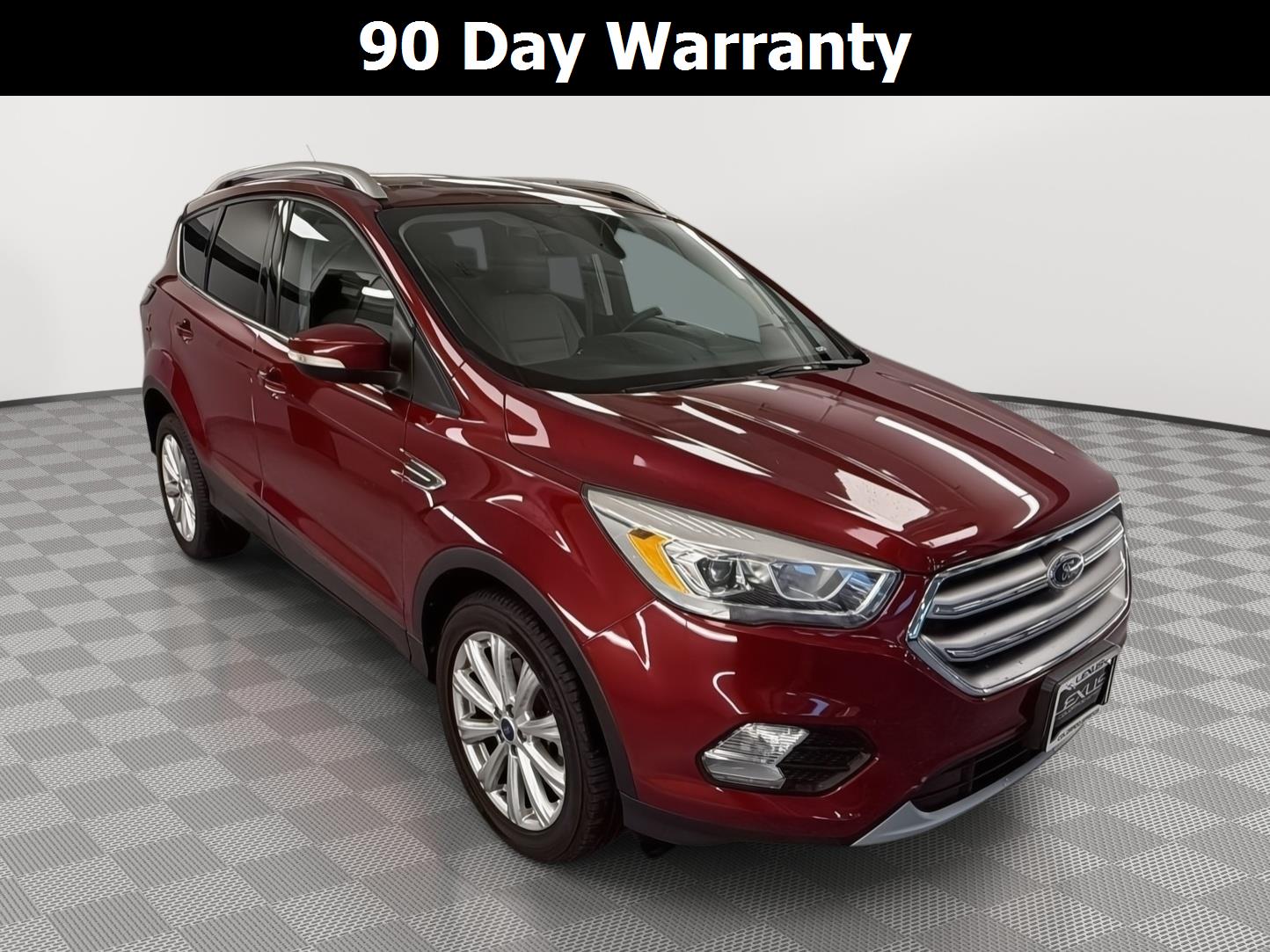 Ruby Red Metallic Tinted Clearcoat 2017 Ford Escape SUV / Crossover All-Wheel Drive 6-Speed Automatic