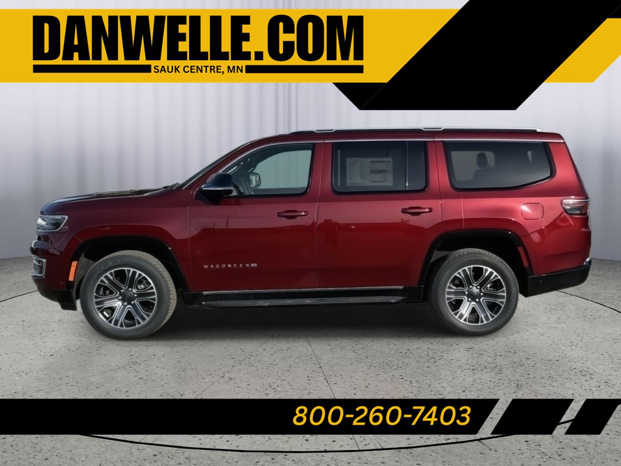 Velvet Red Pearlcoat 2024 Jeep Wagoneer Series II 4WD SUV / Crossover Four-Wheel Drive 8-Speed Automatic