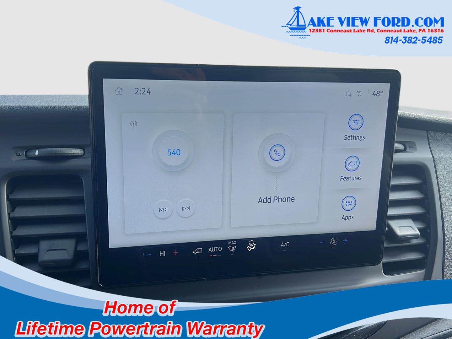2026 Ford Transit Cargo Van MR CARGO at Lake View Ford