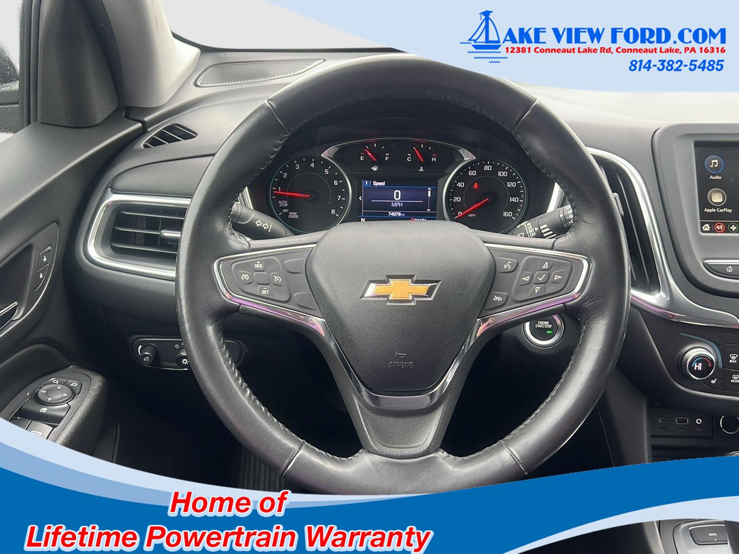 2019 Chevrolet Equinox LT at Braxton Motor Co
