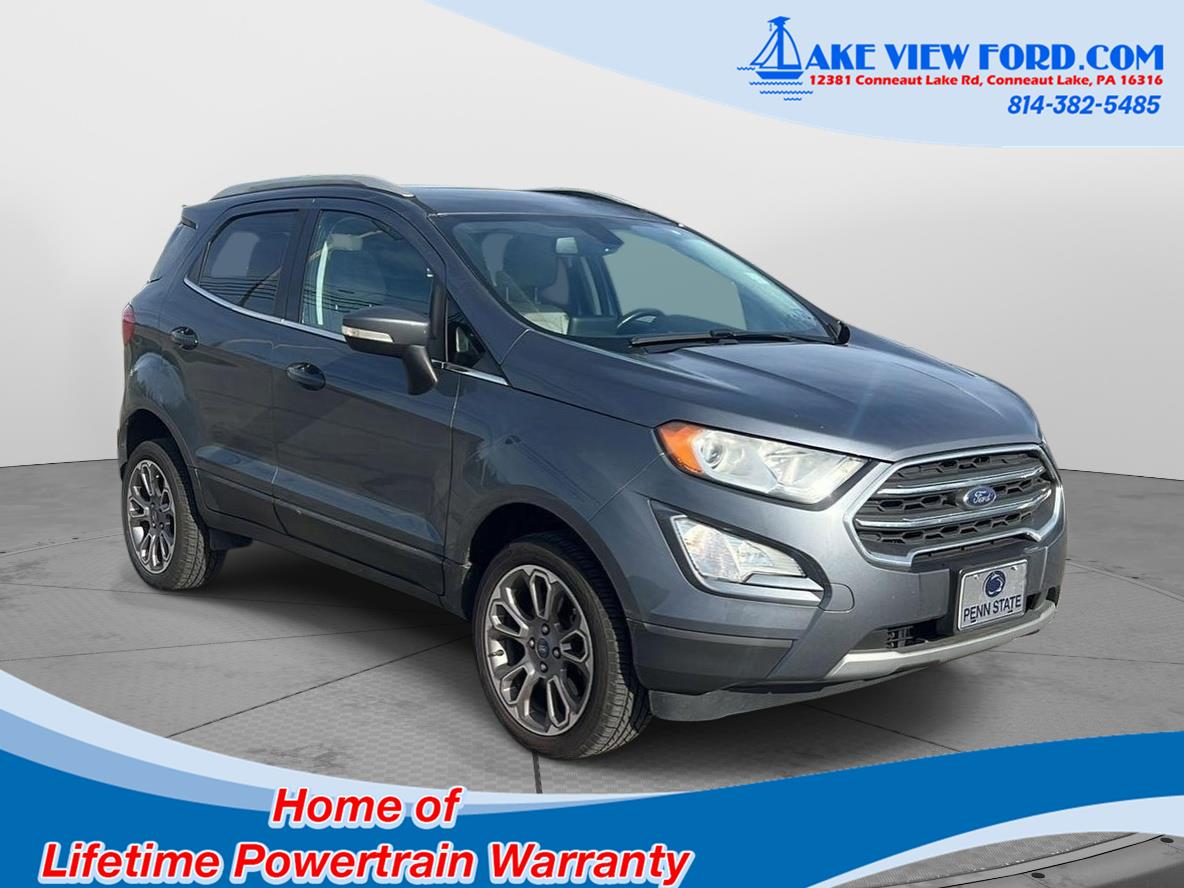 2018 Ford EcoSport Titanium at Rick Weaver Chevrolet