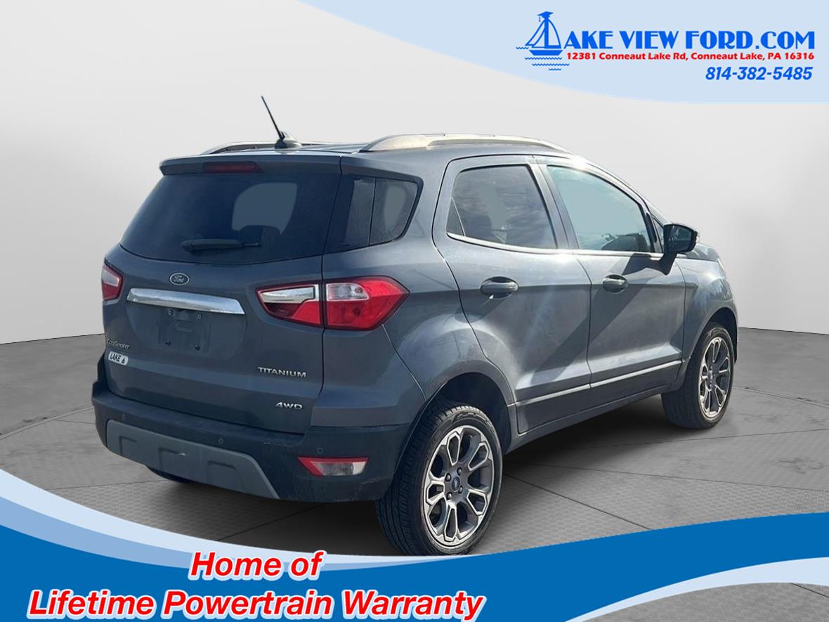 2018 Ford EcoSport Titanium at Rick Weaver Chevrolet