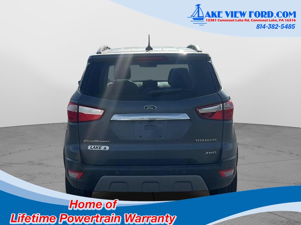 2018 Ford EcoSport Titanium at Rick Weaver Chevrolet