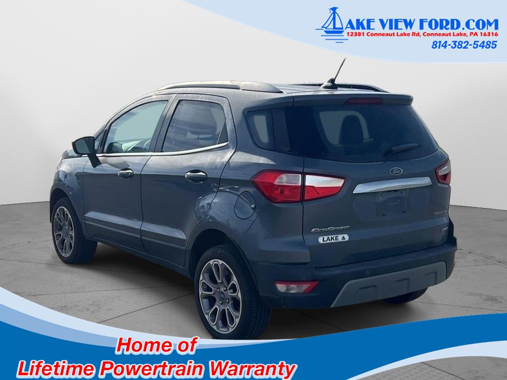 2018 Ford EcoSport Titanium at Rick Weaver Chevrolet