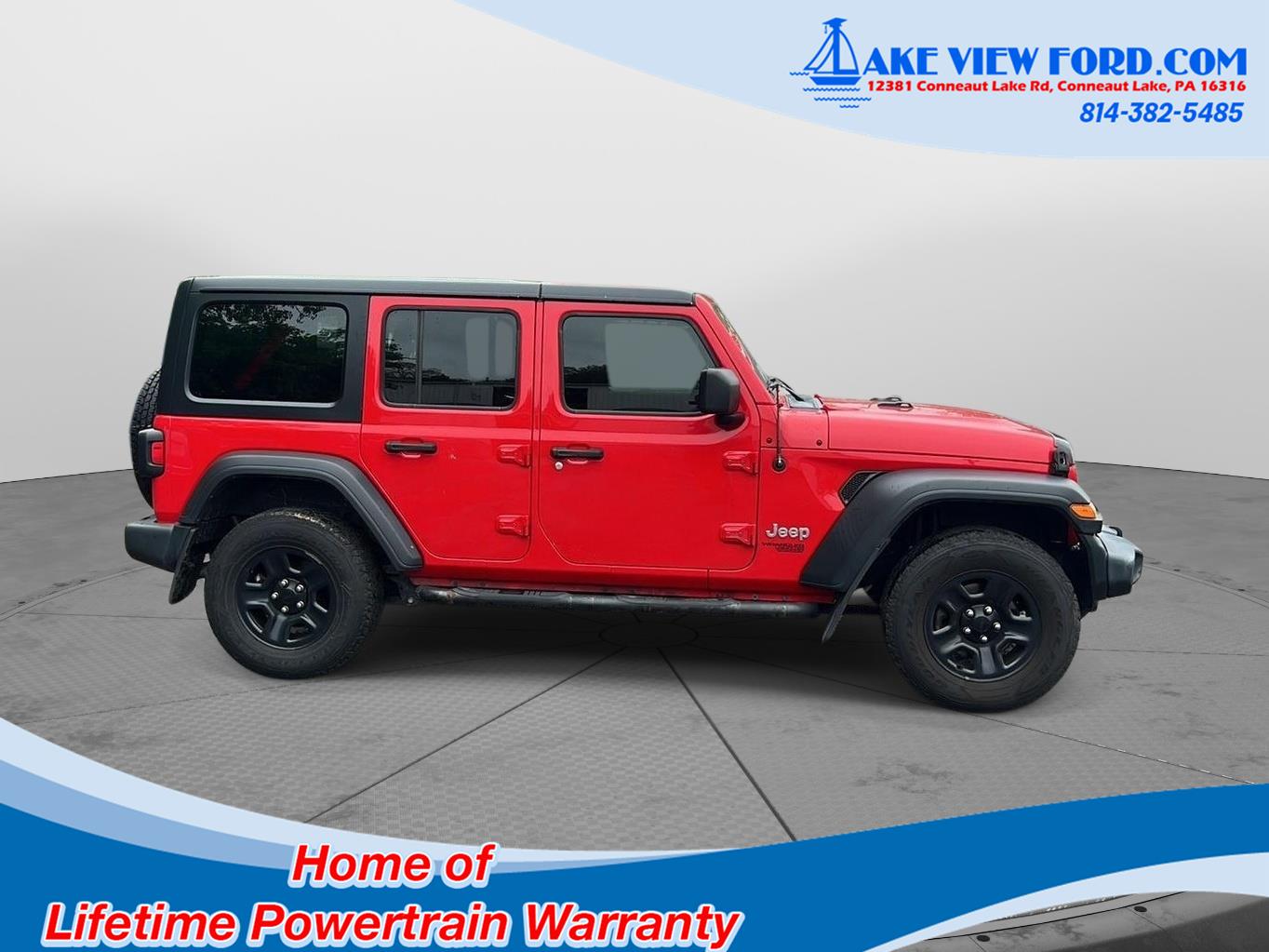 2018 JEEP WRANGLER UNLIMITED SPORT - 4