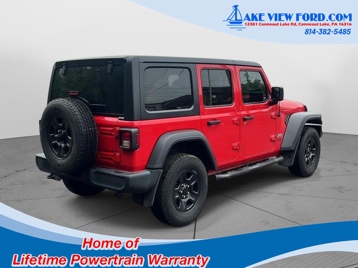 2018 JEEP WRANGLER UNLIMITED SPORT - 5