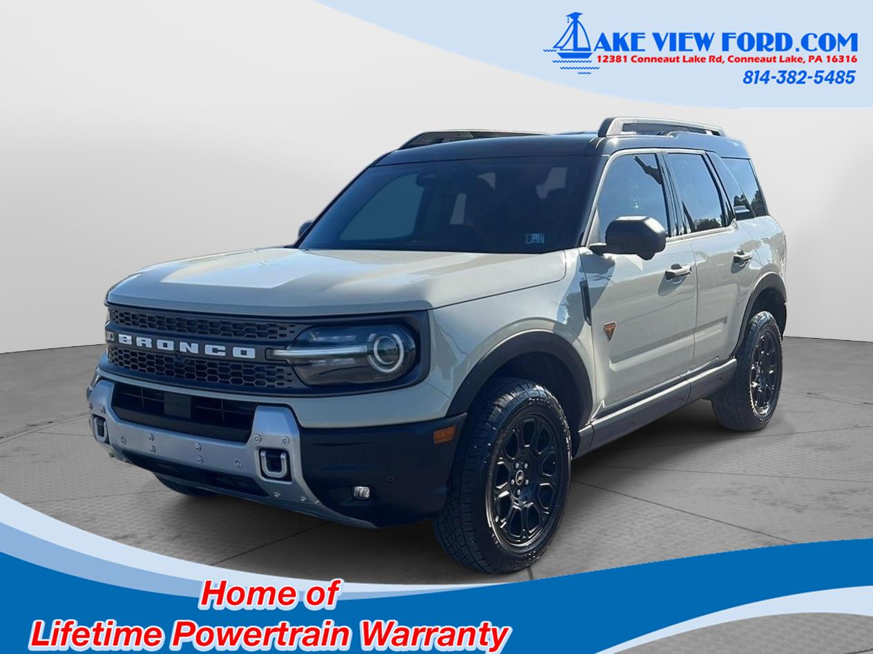 2025 Ford Bronco Sport Badlands at Washington Ford