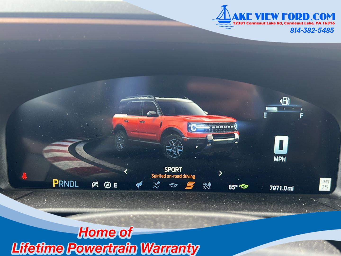 2025 Ford Bronco Sport Outer Banks at Rick Weaver GMC