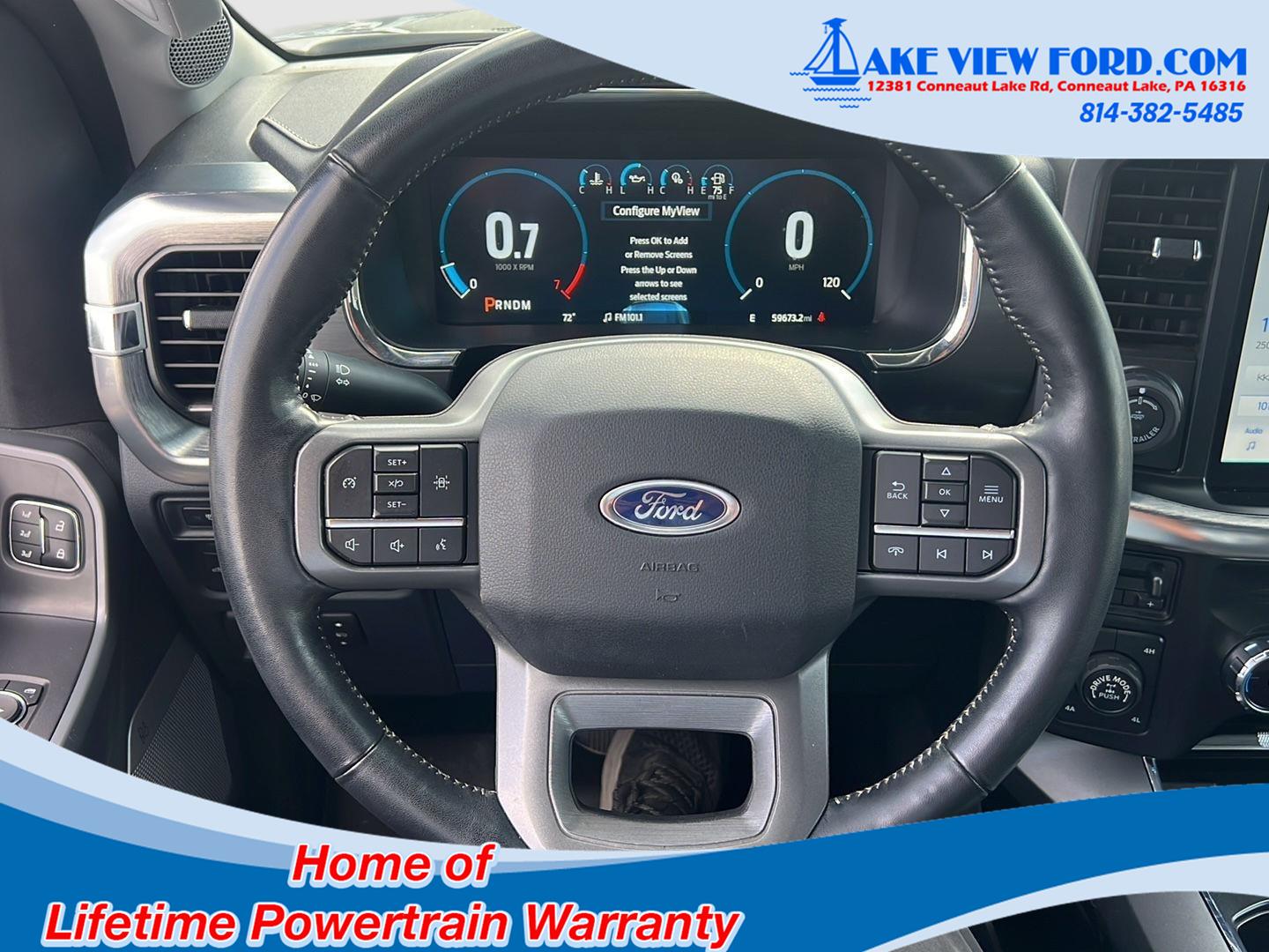 2022 Ford F-150 LARIAT at Lake View Ford