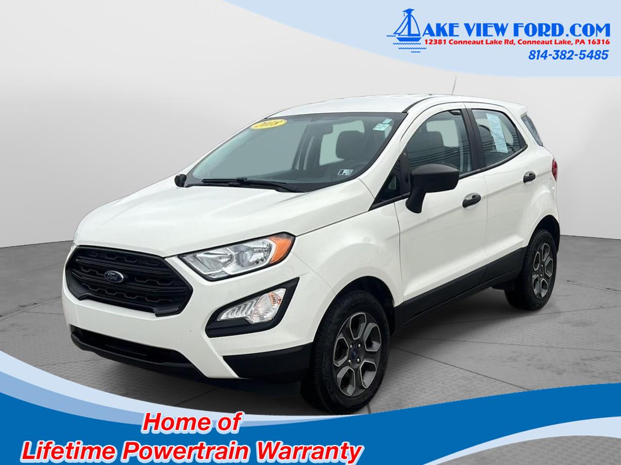 2018 Ford EcoSport S at McCandless Ford