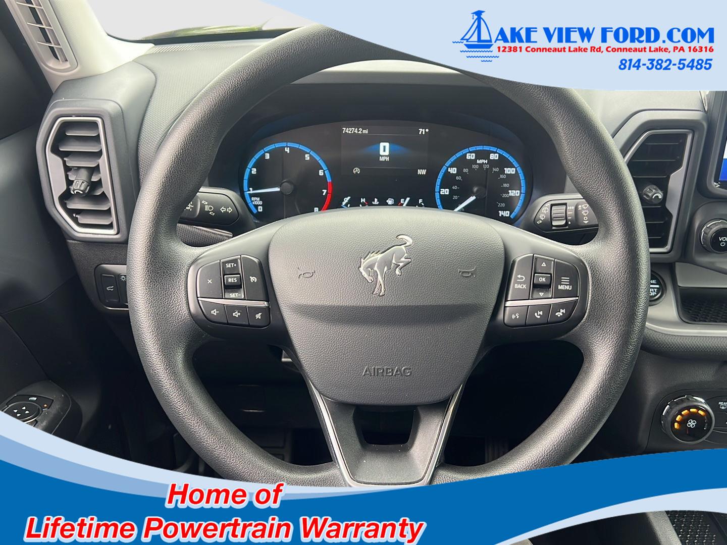 2021 Ford Bronco Sport Big Bend at Lake View Ford